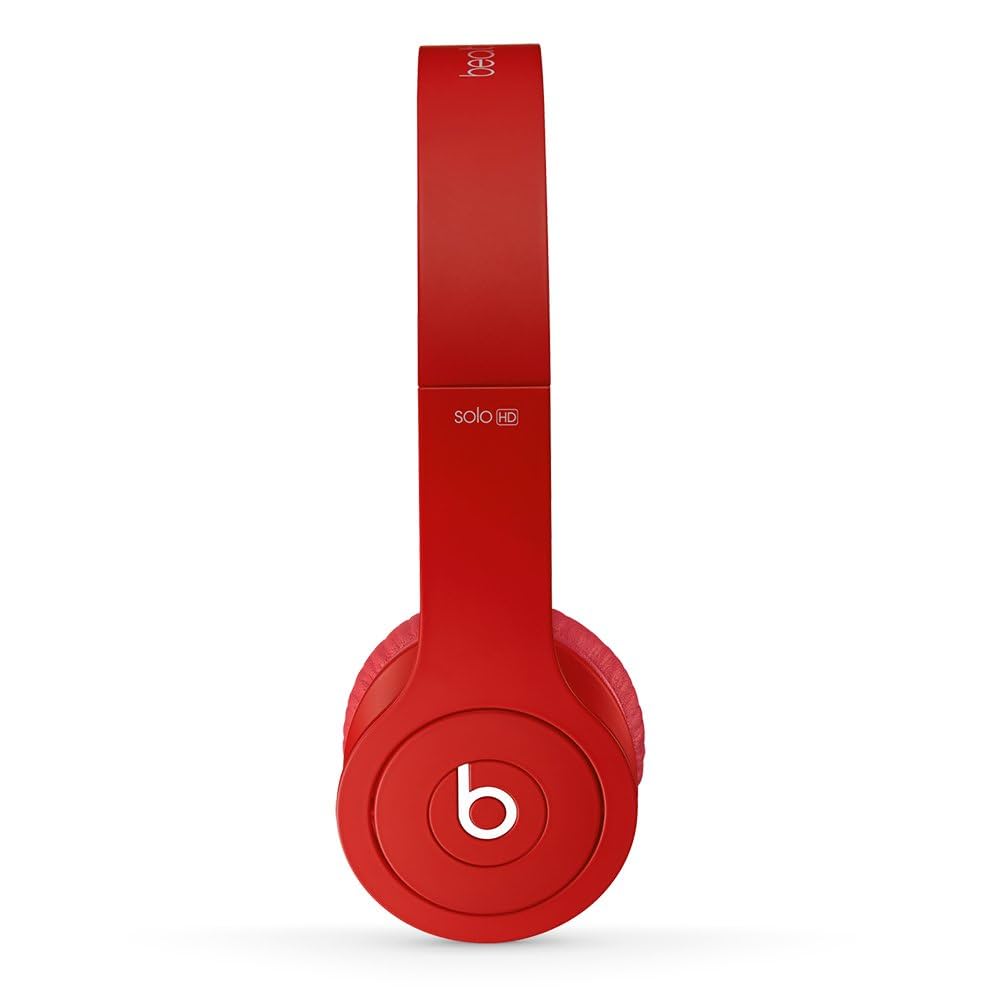 beats solo HD ヘッドホン Beats Solo HD On-Ear Headphone (Drenched in Red) : Amazon.in